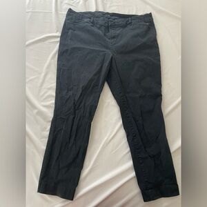 Black chinos straight leg